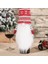 2--Stylea Mutlu Noeller Gnome Şarap Şişesi Kapağı Noel Noel Dekorasyonu Ev Için 2021 Noel Süsleri Natal Navidad Yeni Yıl 2022 (Yurt Dışından) 3