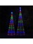 Ab 1.5 M LED Noel Ağacı Lightshow Dize Koni Şelale Yıldız Işıkları Açık Renkli Lightshow Düğün Parti Dekorasyon Için Ab Tak (Yurt Dışından) 5