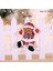 S8061 Ayı Noel Peluş Noel Baba Kardan Adam Elk Melek Bebek Noel Navidad Ağacı Süsler Ev Yeni Yıl Hediyeleri Için Noel Süslemeleri Oyuncak (Yurt Dışından) 1