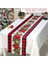 12 Resim Olarak Noel Masa Koşucu Kumaş Merry Christmas Dekorasyon Ev Masa Örtüsü Için Noel Süs Navidad Natal Noel Yeni Yıl Hediyesi 2024 (Yurt Dışından) 1