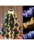Gümüş-Sıcak Renk 10 M LED Noel Şerit Dize Işıklar 2023 Noel Noel Ağacı Dekorasyon Dıy Dantel Yaylar Kolye Hediye Bronzlaştırıcı Çift Katmanlı Şerit (Yurt Dışından) 5
