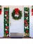 N Noel Sundurma Burcu, Buffalo Ekose Dekor Merry Christmas Kapı Afiş Noel Ev Yard Ön Kapı Navidad Için Asılı Dekorasyon (Yurt Dışından) 3