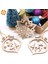 6 Adet Yuvarlak Kuş 6 Adet/grup Vintage Hollow Noel Hediyesi Ahşap Kolye Süsler Ahşap El Sanatları Noel Ağacı Süsler Süslemeleri Çocuk Oyuncakları Hediyeler (Yurt Dışından) 5