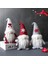 Green1 Noel Yüzü Olmayan Gnome Noel Baba Bebek Noel Ağacı Asılı Süsleme Dekorasyon Ev Kolye Hediyeler Süsler Parti Malzemeleri (Yurt Dışından) 1