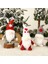 Green1 Noel Yüzü Olmayan Gnome Noel Baba Bebek Noel Ağacı Asılı Süsleme Dekorasyon Ev Kolye Hediyeler Süsler Parti Malzemeleri (Yurt Dışından) 3