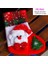 182-BEAR Santa Stocking Çorap Şeker Çanta Noel Ağacı Süsler Kolye Keten Hediye Çantası Çocuk Şömine Asılı Dekorlar Parti Kaynağı (Yurt Dışından) 2