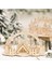Pembe 2022 Yeni Yıl Hediyeleri Doğal Noel Kardan Adam Elk Ahşap El Sanatları Navidad Süs Noel Noel Ağacı Dekorasyon Ev Için Ahşap Kolye (Yurt Dışından) 2