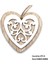 3PCS-2080-HEART 3pcs Güzel Kalp Çok Stilleri Ahşap Kalp Kolye Süsler Ahşap El Sanatları Aşk Hediyeleri Dıy Askı Süsleri Düğün Süslemeleri (Yurt Dışından) 1