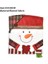 204-KARDAN Adam Kalp Noel Gnome Sandalye Kapak Merry Christmas Süslemeleri Ev Için Navidad 2023 Noel Dekor Hediyeler Mutlu Yıllar 2024 Kerst Natale (Yurt Dışından) 1