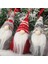 E Navidad 2022 Yeni Yıl 2023 Hediyeler Noel Santa Yüzü Olmayan Gnomes Bebekler Noel Süslemeleri Ev Için Noel Ağacı Dekor Süsler (Yurt Dışından) 2