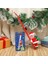 F Tipi Pil Yok Noel Elektrikli Noel Baba Tırmanma Merdiveni Peluş Bebek Yaratıcı Müzik Baba Noel Çocuk Oyuncak Hediye Yeni Yıl Dekorasyon 2023 (Yurt Dışından) 1