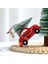 C3-16X7CM Kırmızı Mavi Noel Araba Ağacı Süsleri ile 2023 Navidad Noel Dekorasyon Noel Ağacı Kolye Yeni Yıl Partisi Çocuklar Için Hediyeler (Yurt Dışından) 3