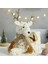 366-3 Elk Noel Partisi Dekorasyon Bebek Noel Dekorasyon Ağacı Için Noel Baba Kardan Adam Oyuncaklar Figürler Decorazioni (Yurt Dışından) 4