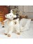 366-3 Elk Noel Partisi Dekorasyon Bebek Noel Dekorasyon Ağacı Için Noel Baba Kardan Adam Oyuncaklar Figürler Decorazioni (Yurt Dışından) 5