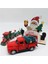 20CM 2023 Yeni Yıl Hediyeleri Noel Kırmızı Kamyon Süsleri Çocuk Oyuncakları Yılbaşı Hediyeleri Vintage Metal Araba Noel Takvimi Tren 2022 Navidad (Yurt Dışından) 1