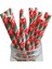 04 25PCS Noel Kağıt Pipetler Kar Tanesi Içme Saman Içme Mutlu Noel Dekorasyonları Ev Noel Yılı Parti Malzemeleri (Yurt Dışından) 1
