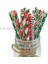 04 25PCS Noel Kağıt Pipetler Kar Tanesi Içme Saman Içme Mutlu Noel Dekorasyonları Ev Noel Yılı Parti Malzemeleri (Yurt Dışından) 2
