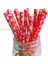 04 25PCS Noel Kağıt Pipetler Kar Tanesi Içme Saman Içme Mutlu Noel Dekorasyonları Ev Noel Yılı Parti Malzemeleri (Yurt Dışından) 5