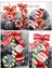 Kardan Adam Noel Süslemeleri Yumuşak Kil Noel Baba Kardan Adam Küçük Baston Şeker Kamışı Noel Ağacı Kolye Noel 2022 Süsler Ev Için (Yurt Dışından) 4