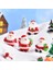 18 1 Adet Mini Reçine Noel Baba Kardan Adam Heykelcik Bonsai Süs Mikro Manzara Noel Süslemeleri Noel Süs Ev Dekor (Yurt Dışından) 1