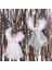 03-Red Noel Tüy Peluş Melek Bebek Asılı Kolye Noel Ağacı Süsler Melek Ev Dekor Dolap Asılı Oyuncak Çocuklar Hediye (Yurt Dışından) 2