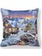 Stil 4 45X45CM 40 Stil Mutlu Yeni Yıl 2023 Merry Christmas Süslemeleri Ev Santa Elk Kanepe Süsleri Minder Örtüsü 45X45CM Navidad T126 (Yurt Dışından) 1