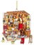Bir Noel Dollhouse Minyatürleri Yaratıcı Kitap Evi Süsleme Asılı Süsler Akrilik Zencefilli Ev Dekorasyonu (Yurt Dışından) 1