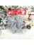 Gümüş 5 cm Noel Süslemeleri Altın Tozu Beş Köşeli Yıldız Noel Ağacı Dekorasyon Asılı Süsler Yıldız Zanaat (Yurt Dışından) 1