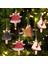 Bir Noel Baba Metal Noel Kolye Noel Ağacı Süsleri Asılı Metal Süsler Dıy Noel Baba Kardan Adam Parti Çocuk Oyuncakları Hediye Noel Yeni Yıl 2022 (Yurt Dışından) 4