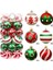 MJCHQ92 1 Kutu Noel Topları Yılbaşı Ağacı Süsler Topu Noel Asılı Ağaç Kolye Ev Partisi Dekoru Yeni Yıl Hediyesi Noel Navidad (Yurt Dışından) 1