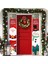 Bir Noel Sundurma Burcu, Buffalo Ekose Dekor Merry Christmas Kapı Afiş Noel Ev Yard Ön Kapı Navidad Için Asılı Dekorasyon (Yurt Dışından) 4