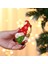Açık Gri Noel Noel Ahşap Kolye Ahşap El Sanatları Yılbaşı Ağacı Süslemeleri Yılbaşı Hediyeleri Çocuk Oyuncakları Ev Dekorasyonu Dıy Yeni Yıl 2024 (Yurt Dışından) 2