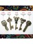 No 21 Antik Pirinç Vintage Bronz Retro Eski Görünümlü Dekoratif Anahtar Kolye Kolye Yay Steampunk Takılar Kilit Takı (Yurt Dışından) 2