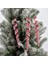 RED-10PCS 1/10 Adet Noel Ağacı Şeker Kamışı Lolipop Kolye Noel Ağacı Askı Süsleri Noel Dekorasyonu Için Noel Partisi Malzemeleri (Yurt Dışından) 5