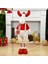 208-3 1 Adet Büyük Boy Noel Bebek Geri Çekilebilir Noel Baba Kardan Adam Elk Noel Figürleri Noel Dekorasyon Çocuk Için Hediye Noel Ağacı Süsleme (Yurt Dışından) 1