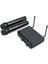 X3HH Çift El Telsiz Wireless Kablosuz Mikrofon Uhf 32 Kanal 2