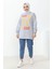 Gri West Baskılı İki İplik Sweatshirt 2