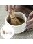 4 Adet/set Çay Çırpma Kiti Seramik Çırpma Tutucu Matcha Fırça Oturma Odası Beyaz Çay Kase (Yurt Dışından) 6