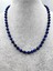 Sertifikalı Doğal Taş Lapis Lazuli Taşı Kolye Aaa Kalite 6mm 4