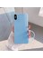 Apple iPhone Xs Max Uyumlu Kılıf Zebana Love Yumuşak Silikon Kılıf Açık Mavi 1