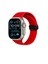 Watch Silikon Mıknatıslı Şık Sade Görünüm 38 40 41MM Uyumlu Saat Kordonu Kırmızı 1