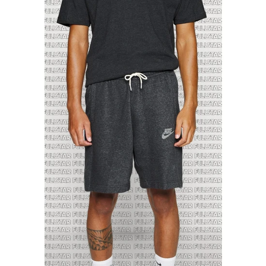 Nike Sportswear Revival Fleece Short Hybrid Black Erkek Şort Siyah