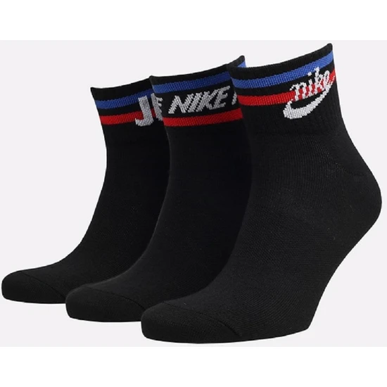 Nike U Nk Nsw Everday Essential An Siyah Günlük Spor Çorap DX5080-010