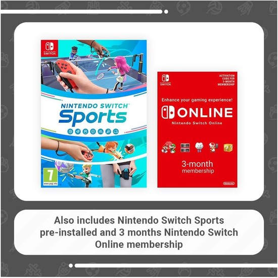 Nintendo Switch Sports Bundle Konsol Neon Red Blue Fiyatı