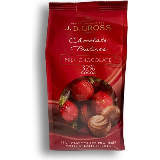 J.d. Gross Milk Chocolate 32 Cocoa 140 gr Fiyatı