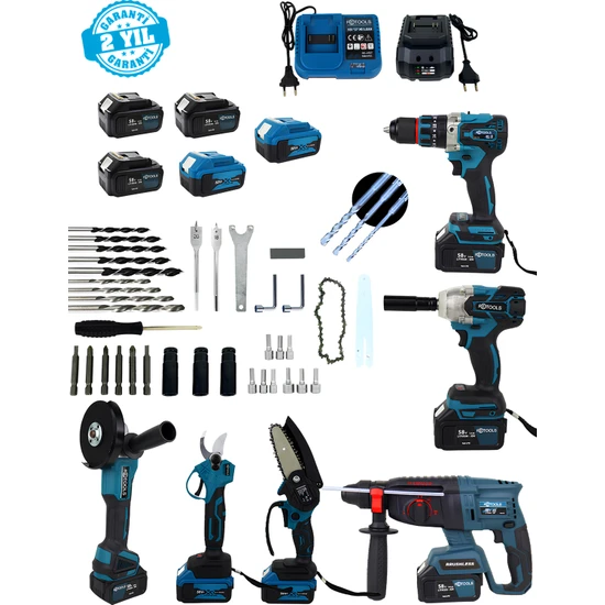 Retools 6'lı Profesyonel Set  3 Çantalı