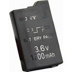 Sony Yedek Parça Batarya 2000-3000 Model PSP 1200 mAh Güçlü Pil Siyah Renk