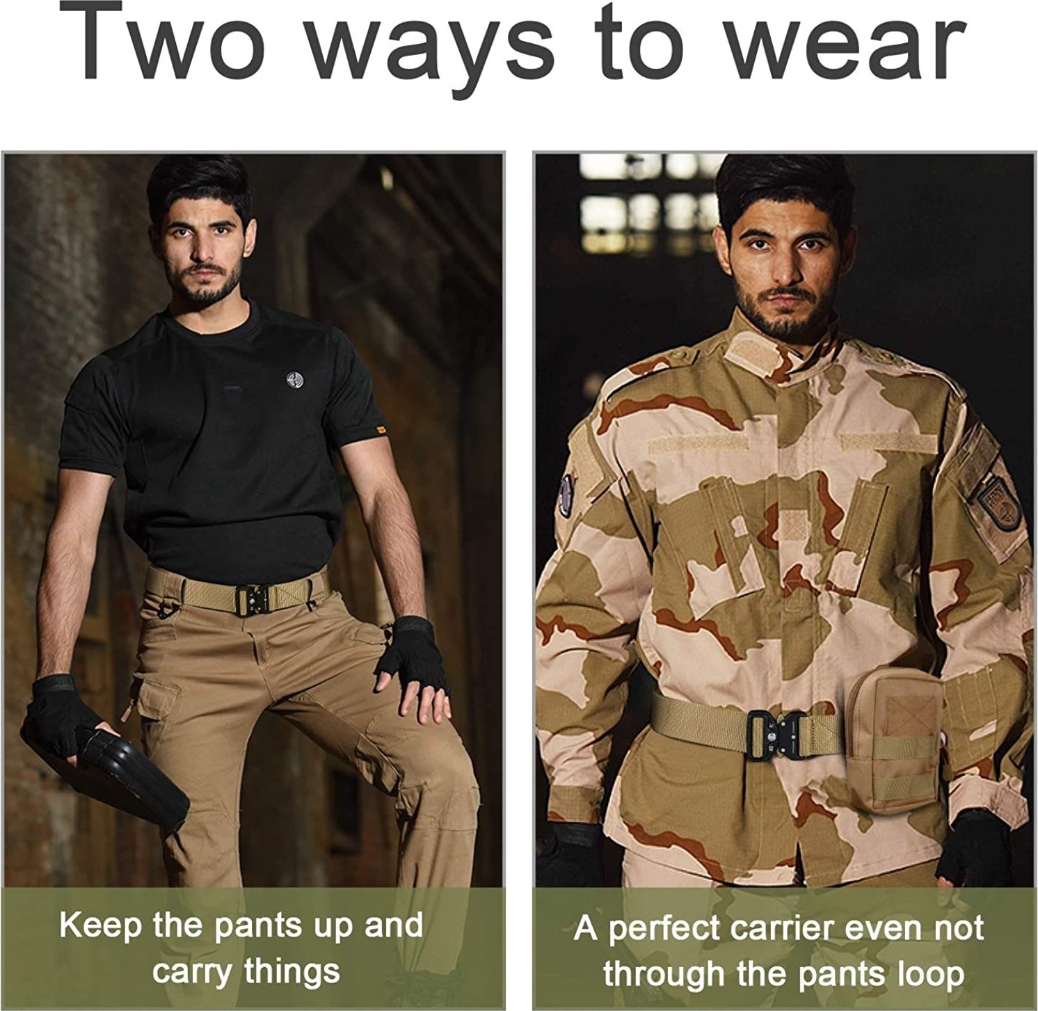 Werforu Tactical Belt - Ordu Taktik Kemer - U.s.a görsel 3