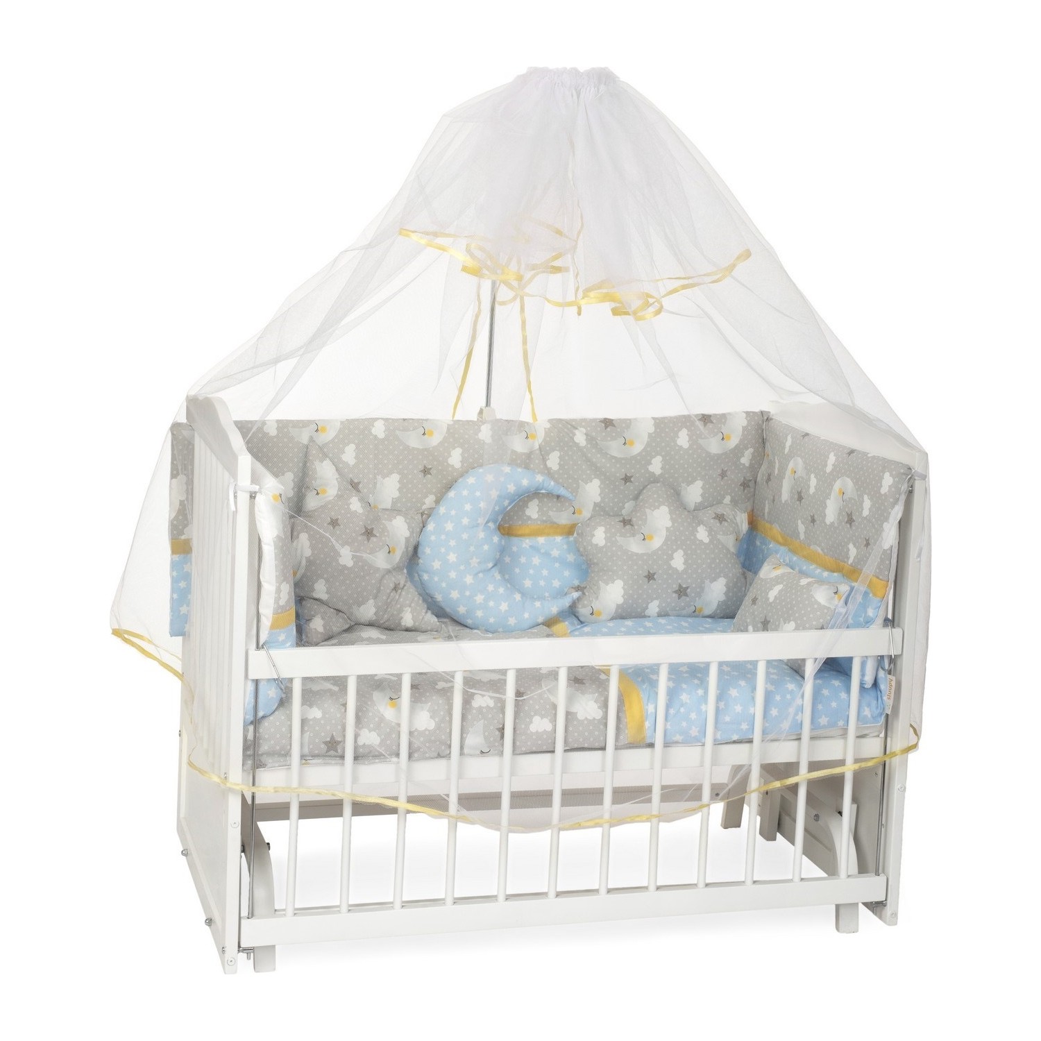 Sluupy Gri Figürlü Bebek Uyku Seti 60X120 (12 Parça) Fiyatı