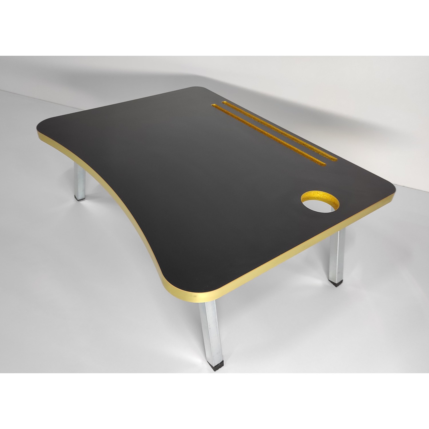 Doktor Mobilya Yatak Koltuk Üstü Laptop MasasıSiyah